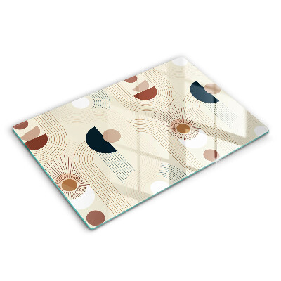 Cutting board Boho shapes geometry