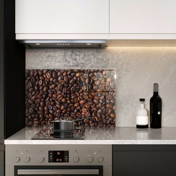 Chopping board glass Coffee beans