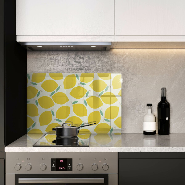 Cutting board Illustratuion lemons