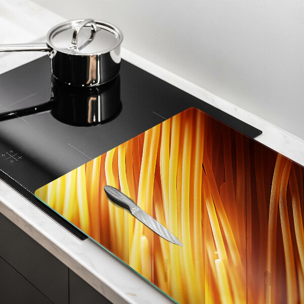 Cutting board Spaghetti pasta