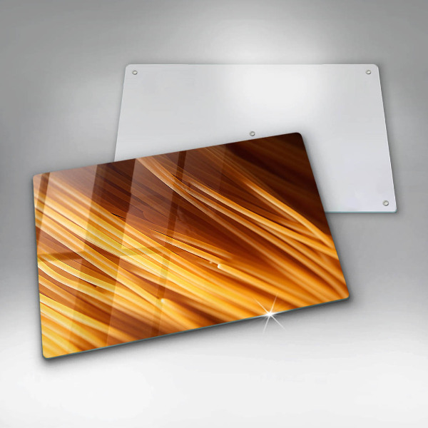 Cutting board Spaghetti pasta