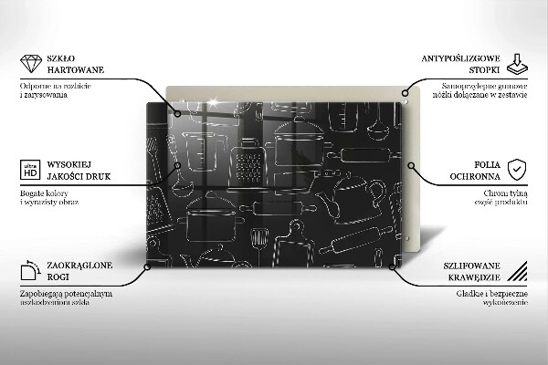 Cutting board Drawing kitchen accessories