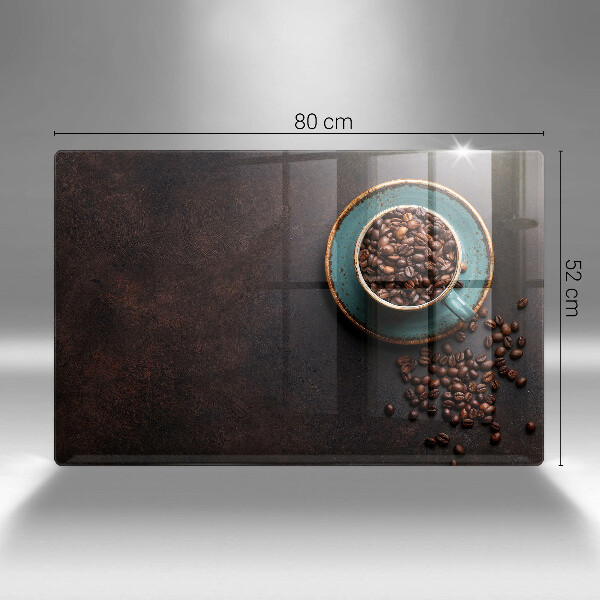 Chopping board glass Coffee grain cup