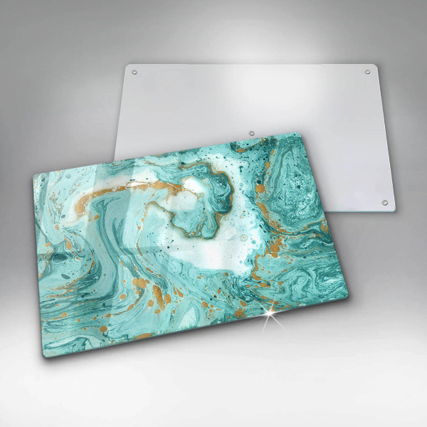 Cutting board Blue abstraction