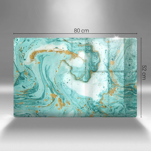 Cutting board Blue abstraction