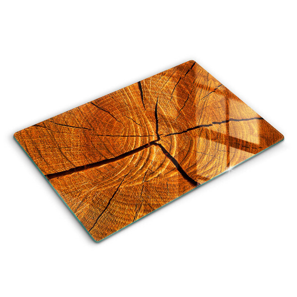 Cutting board Wood trunk structure