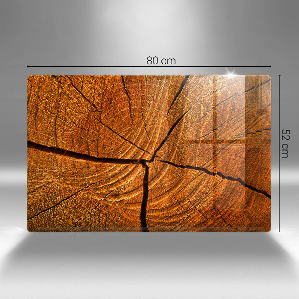 Cutting board Wood trunk structure