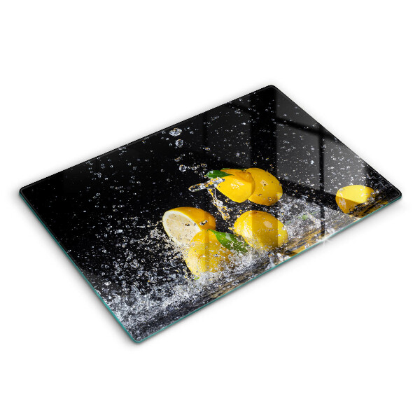 Cutting board Juicy lemon fruit