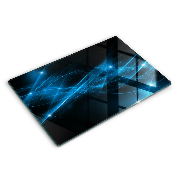 Worktop saver Blue smoke abstraction