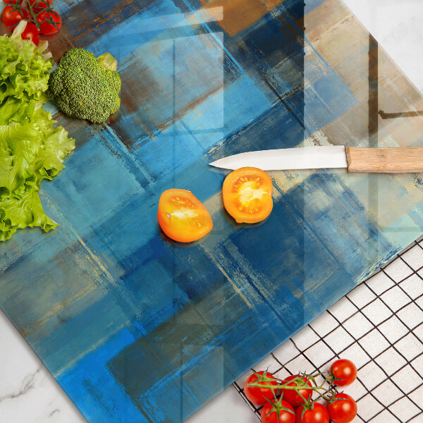 Worktop saver Painted background