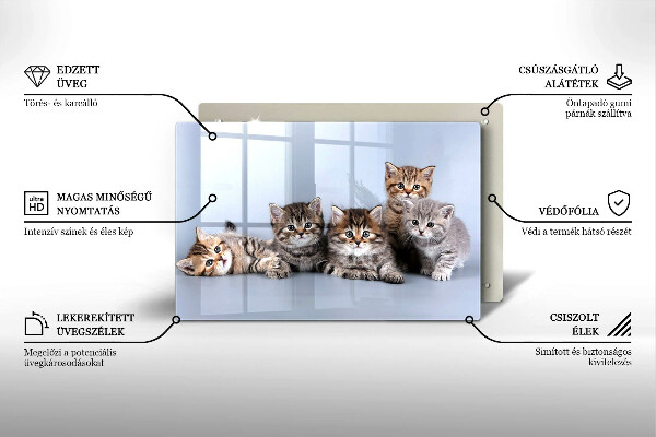 Worktop saver Sweet small cats