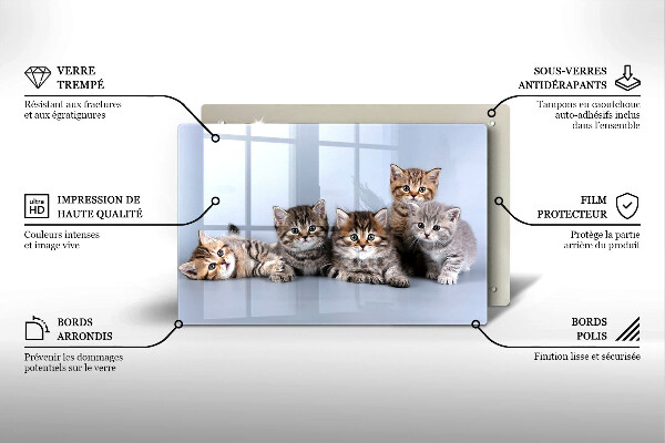 Worktop saver Sweet small cats