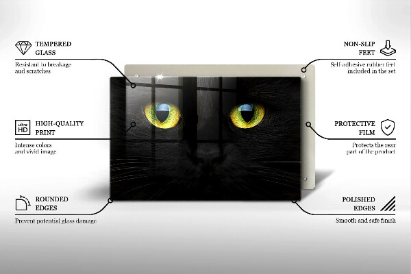 Worktop saver Animal cat eyes