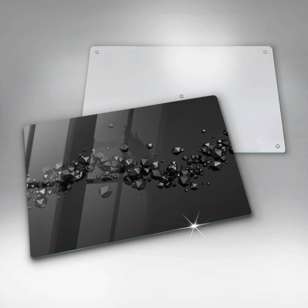 Worktop saver 3D shapes abstraction