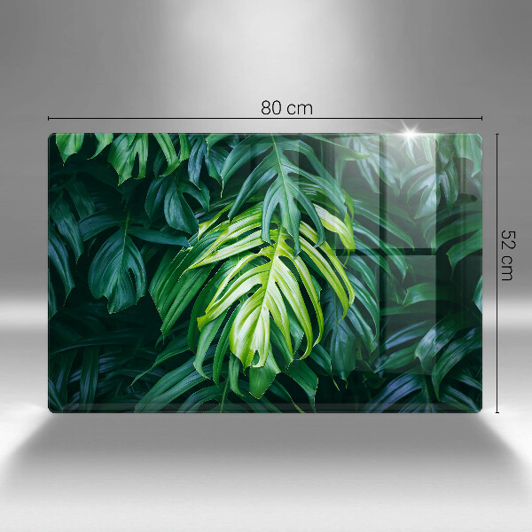Worktop saver Monstera wild leaves