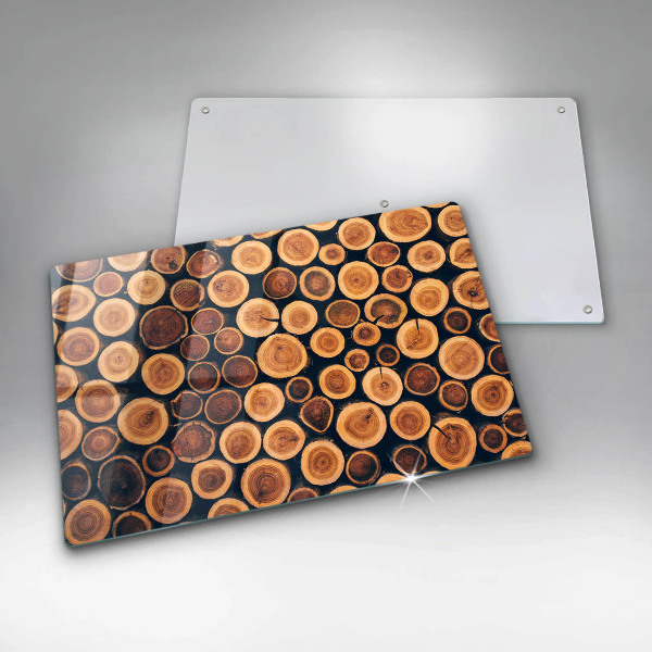 Worktop saver Wooden stumps of trees
