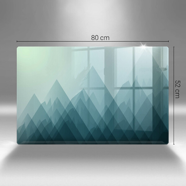 Worktop saver Abstract mountains
