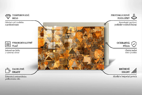 Worktop saver Geometric figure pattern