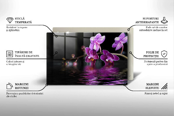 Cutting board Orchid Water Zen