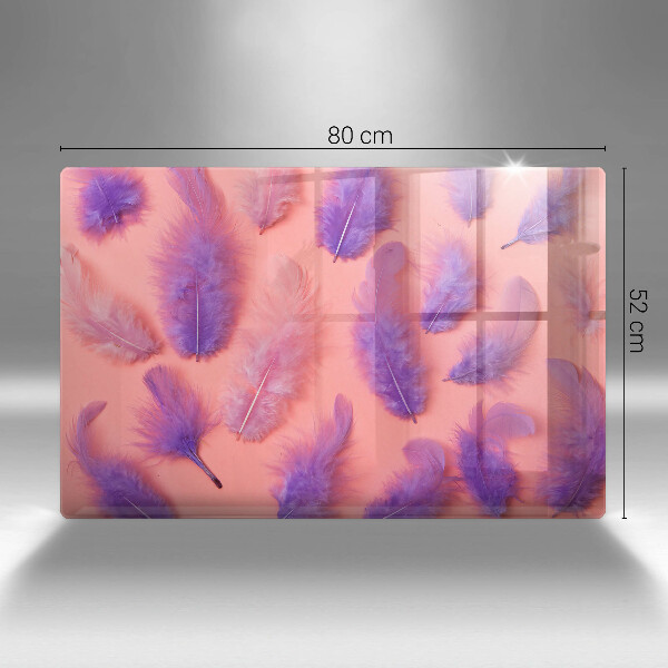 Cutting board Fluffy feathers