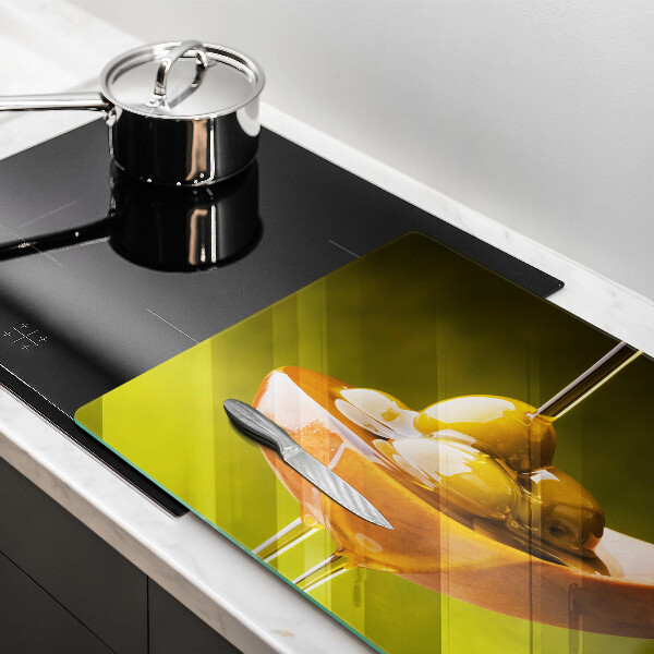 Cutting board Oliwa and olives