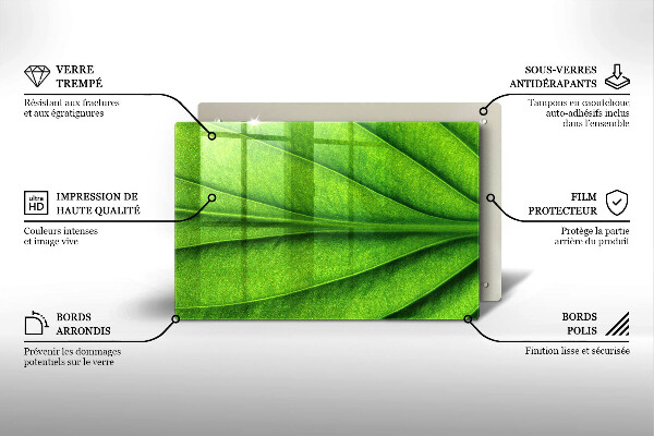Worktop saver Nature leaf veins