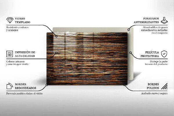 Worktop saver Wood texture