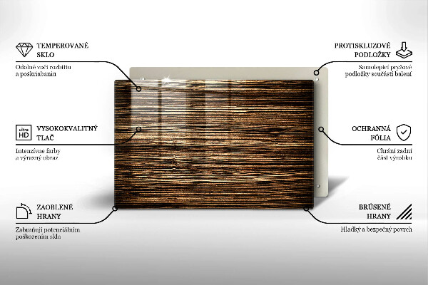 Worktop saver Wood texture
