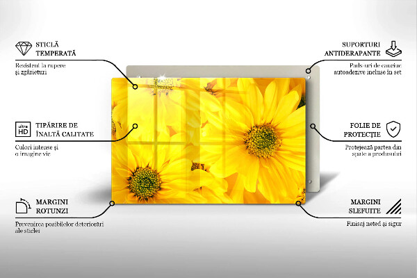 Worktop saver Flowers petals