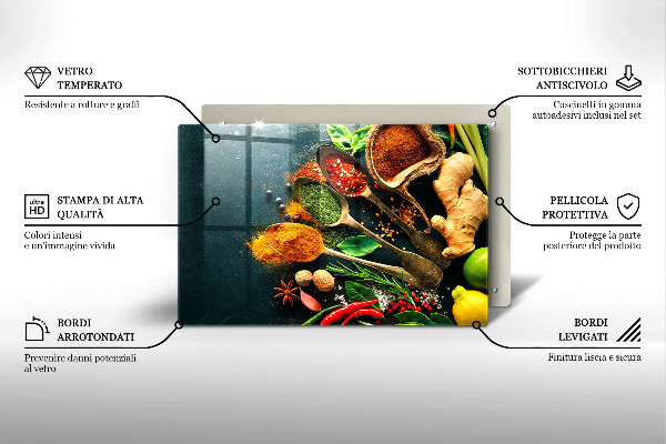 Worktop saver Kitchen spices of spoon