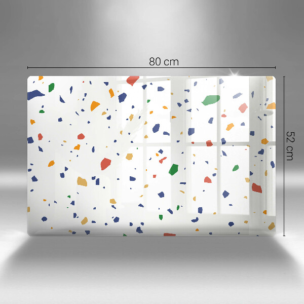 Chopping board glass Colored gres