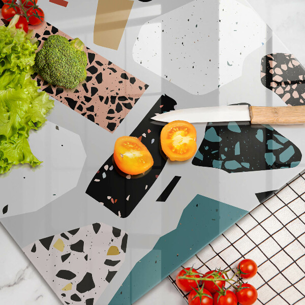 Chopping board glass Stone