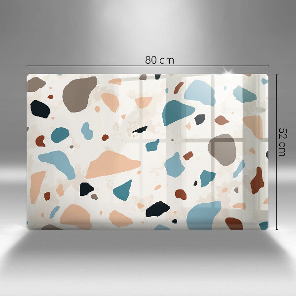 Chopping board glass Decorative stone stone