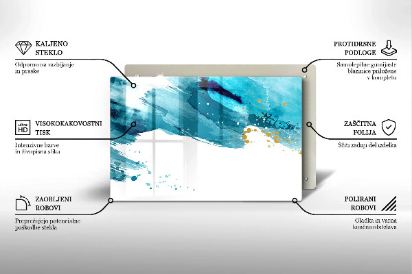 Cutting board Blue spots