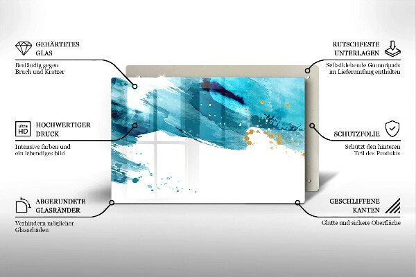 Cutting board Blue spots