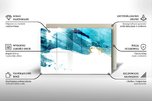 Cutting board Blue spots