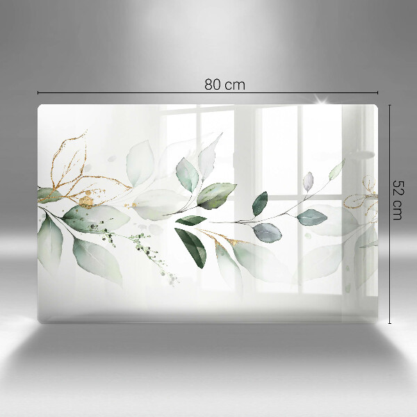 Worktop saver Watercolor leaves