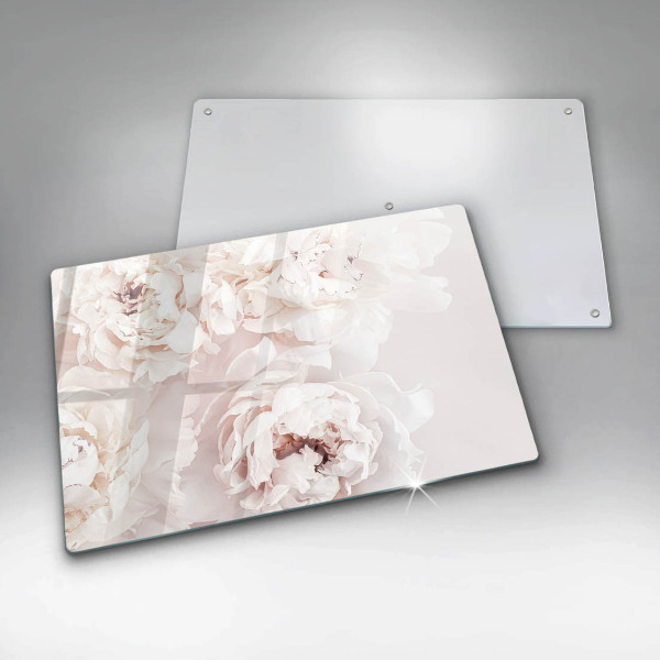 Worktop saver Pastel peonies
