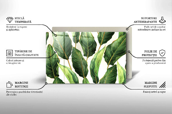 Worktop saver Banana leaves