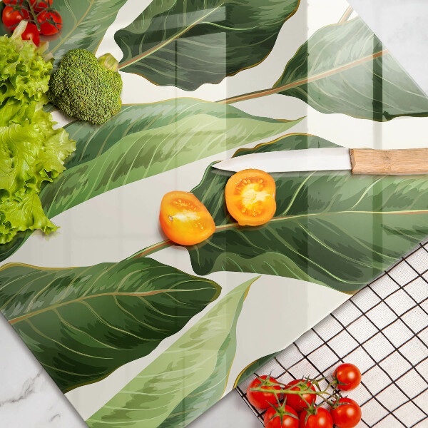 Worktop saver Banana leaves