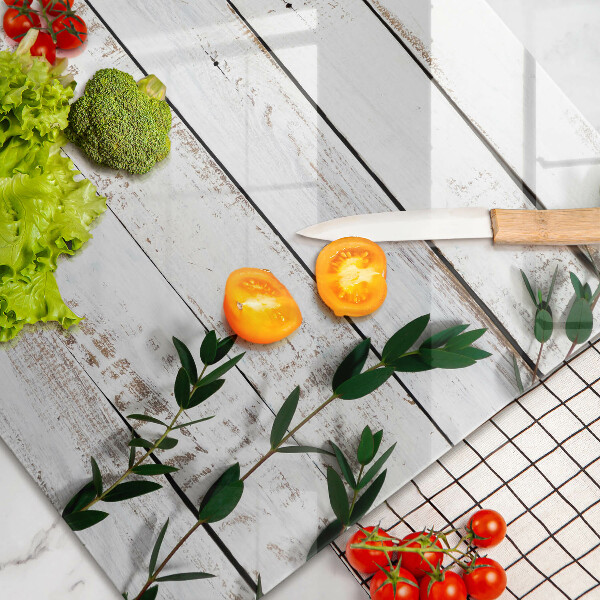 Worktop saver Old boards and leaves