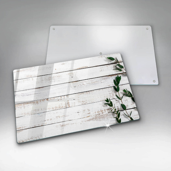 Worktop saver Old boards and leaves