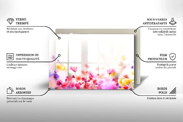Worktop saver Flower meadow
