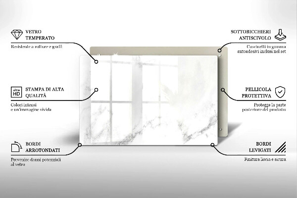 Worktop saver Modern marble