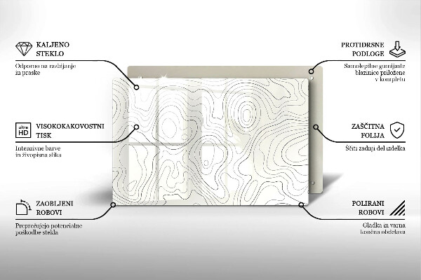 Worktop saver Line-art design