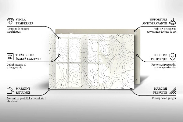 Worktop saver Line-art design