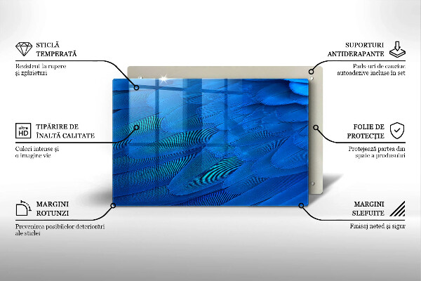 Worktop saver Bird feathers