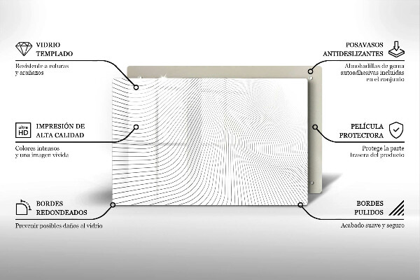 Worktop saver Modern Line pattern