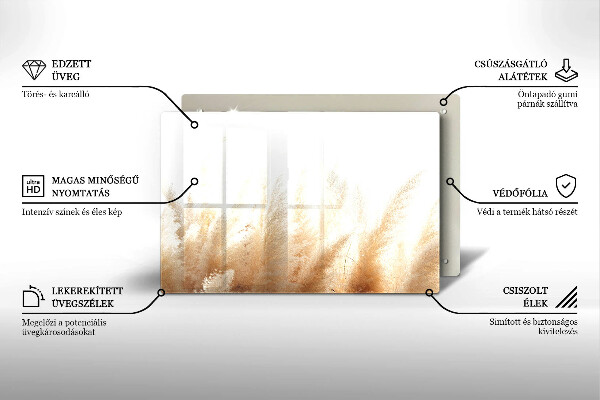 Worktop saver Pampas grass