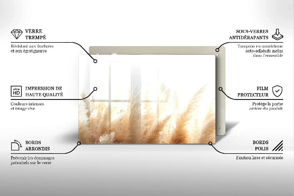 Worktop saver Pampas grass